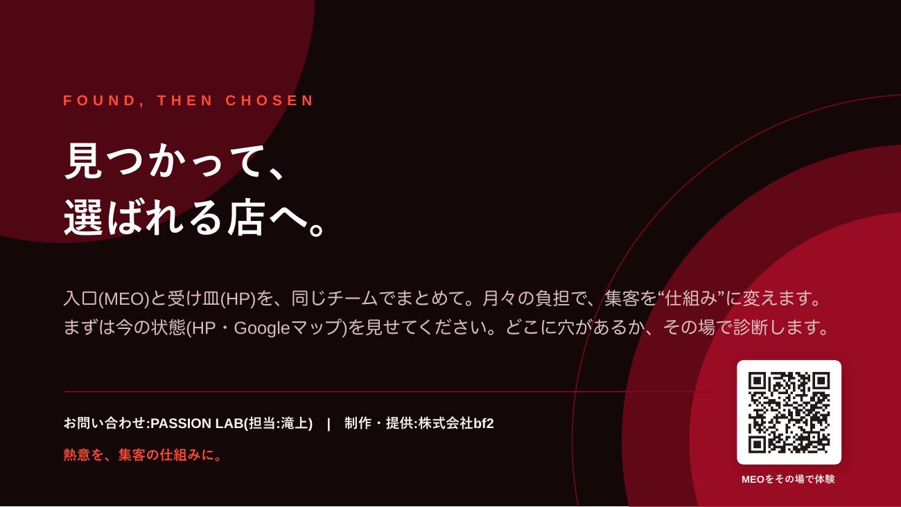 ジョウネツHP×MEO 統合営業資料 9ページ